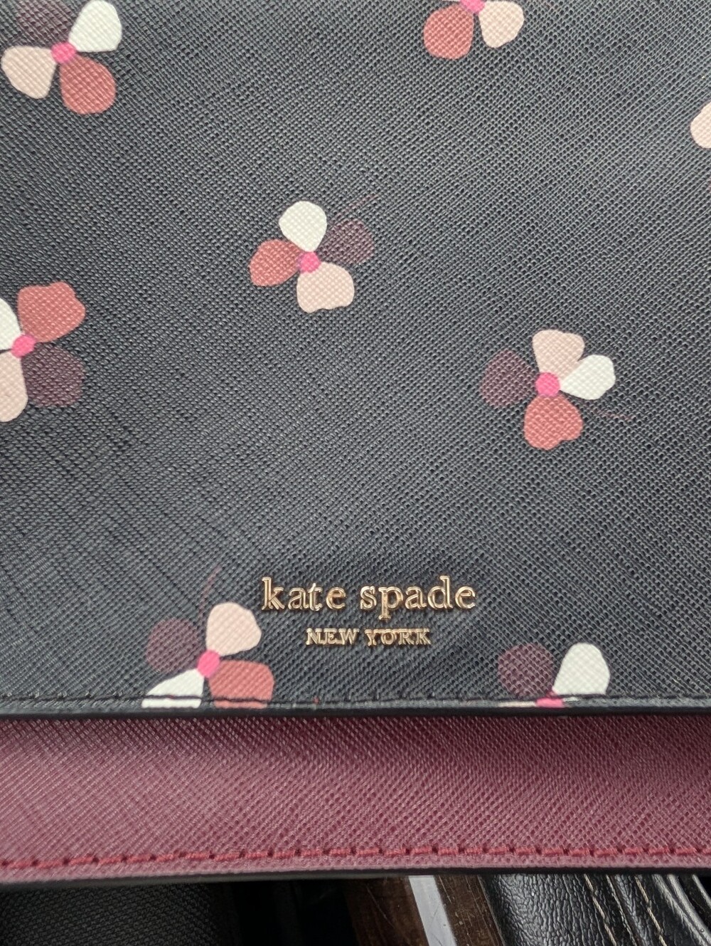 Kate Spade Cameron Floral Ditsy Convertible Crossbody Bag Authentic - Picture 3 of 15